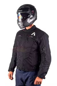 Veste moto Adrenaline Pyramid 2.0 PPE textile noir S-3