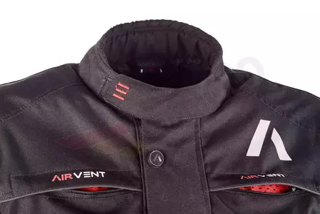 Adrenaline Pyramid 2.0 PPE giacca da moto in tessuto nero L-12