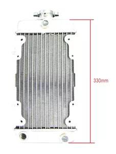 Junak M11 125 320 radiateur met dop - T74610