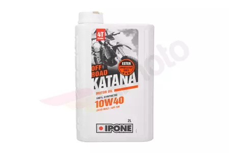 Ipone Katana Off Road 4T 10W40 Syntetisk motorolja 2 l - 800367