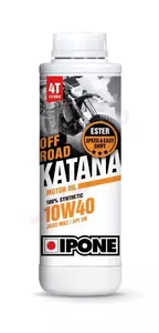 Ipone Katana Off Road 4T 10W40 synteettinen moottoriöljy 4 l-1