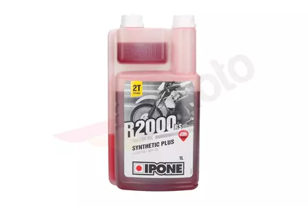 Motorno olje Ipone R2000 RS Synthetic Plus 2T jagoda Polsintetično 1 l - IP350F