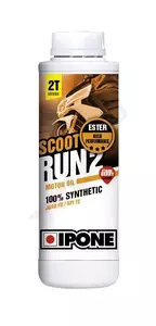 Olej silnikowy Ipone Scoot Run 2 2T truskawka Syntetyczny 1 l