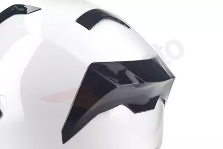 Origine Strada Solid motociklistička kaciga koja pokriva cijelo lice, bijela L-12