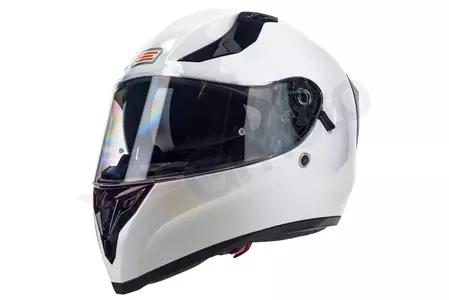 Origine Strada Solid motociklistička kaciga koja pokriva cijelo lice, bijela L-3
