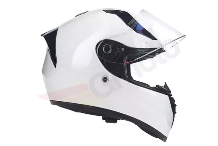 Origine Strada Solid motociklistička kaciga koja pokriva cijelo lice, bijela L-6