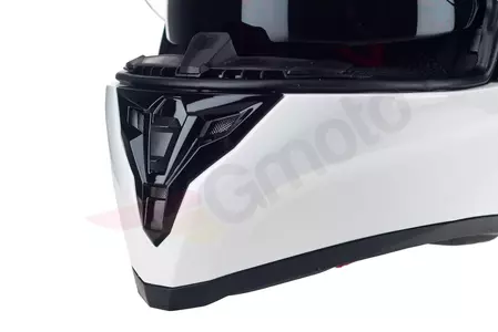 Origine Strada Solid motociklistička kaciga koja pokriva cijelo lice, bijela, XL-10