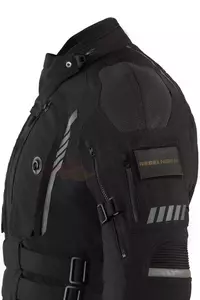 Rebelhorn Patrol jachetă de motocicletă din material textil negru XS-4