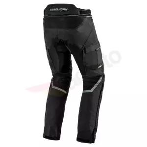 Rebelhorn Patrol pantaloni de motocicletă din material textil negru/gri XS-2