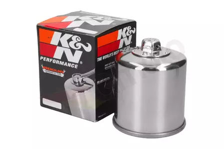 Olejový filter K&N KN303C chrómovaný - KN-303C