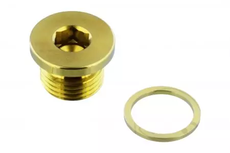 Pro Bolt șurub de scurgere a uleiului M16X1.50 10 mm Titan gold TISUMP16150MAGG-1