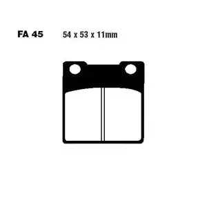 Zavorne ploščice EBC FA 045 V (2 kosa)-2
