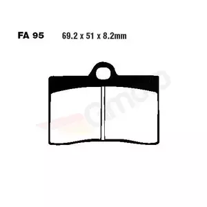 Klocki hamulcowe EBC FA 095 V (2 szt.)-2
