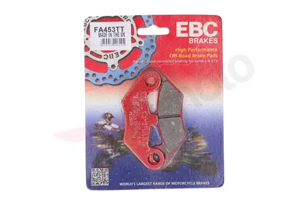 Plaquettes de frein EBC FA 453 TT (2 pièces) - FA453TT
