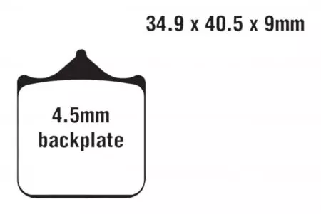 Bremsklötze Bremsbeläge EBC GPFAX 604/4 HH (4 Stück)-2