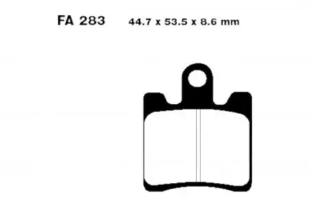 Bremsklötze Bremsbeläge EBC SFA 283/4 HH (4 Stück) - SFA283/4HH