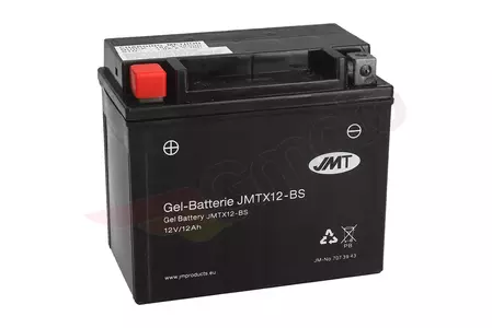 Akumulator żelowy 12V 10 Ah JMT YTX12-BS (WP12-BS)