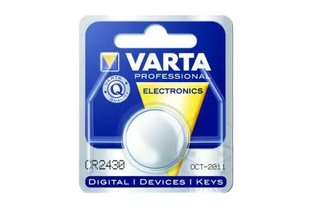 Varta CR2430 3V 280mAH batterij voor KTM Husqvarna Gasmeter - 6430101401