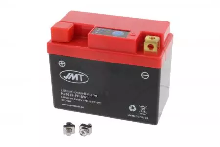 6V 2,4Ah Li-Ion baterie JMT HJB612-FP s vodotěsným indikátorem