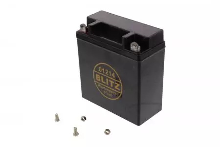 Akumulator żelowy retro 6V 12Ah czarny bez pokrywki