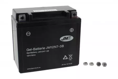 Batterie Motorrad 12N7-3B Gel JMT