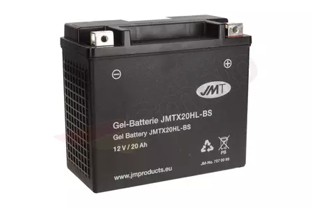 JMT JMTX20HL-BS 12V 20 Ah gelbatterij