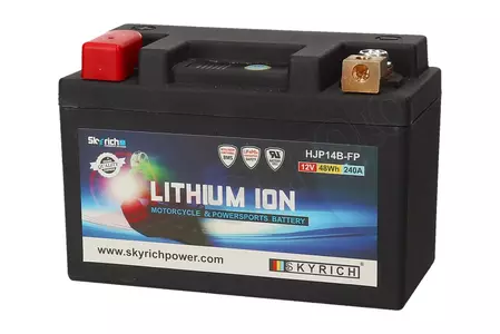 Skyrich LTM14B litiumjonbatteri 12V 4 Ah med laddningsindikator-2