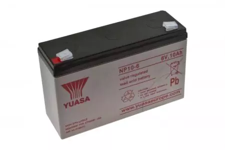 Yuasa NP 10-6 6V 10Ah batteri