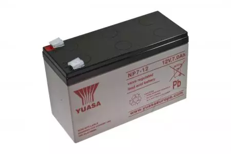 Yuasa NP 7-12 12V 7Ah batteri