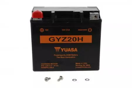 Yuasa GYZ20H 12V 20 Ah gelbatterij