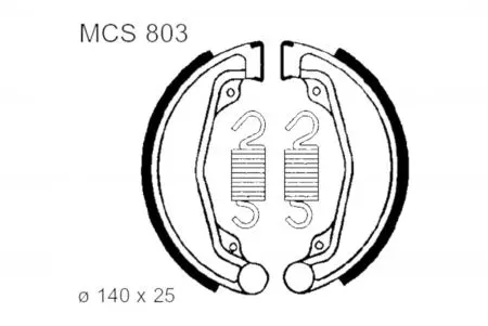 TRW Lucas MCS 803 fékpofák - MCS803