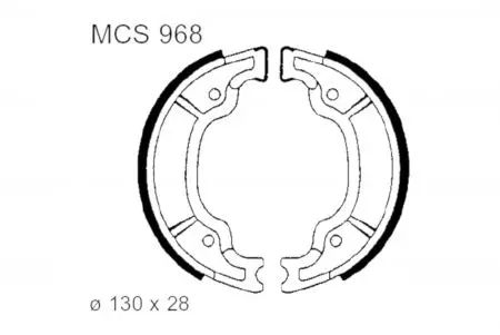 TRW Lucas MCS 968 bremžu kurpes - MCS968