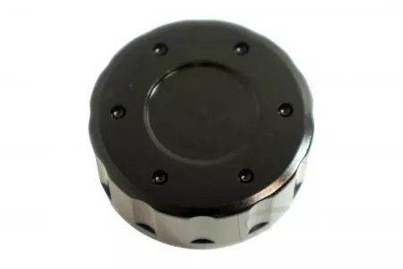 Pro Bolt Tapa del depósito del líquido de frenos de aluminio de 42 mm negro RESR50BK-1