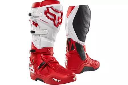 Motociklističke čizme Fox Instinct 2.0 Red 12 (uložak 298 mm)-1