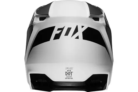 Kask motocyklowy Fox Junior V-1 Przm Black/White YL-5