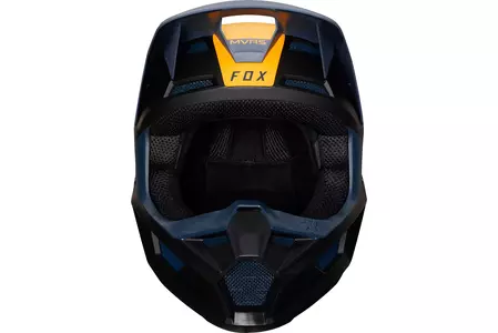 Kask motocyklowy Fox V-1 Mata Navy/Yellow XS-4