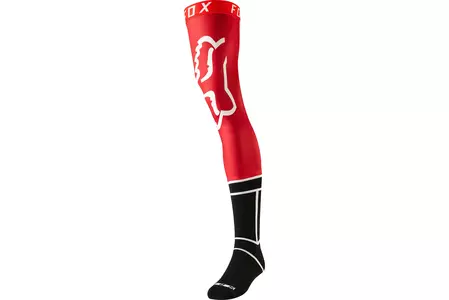 Calcetines Fox Knee Brace Flame Red M-1