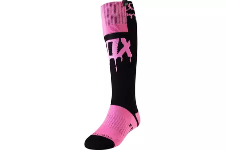 Fox Lady Mata Drip MX Black/Pink OS čarape - 21800-285-OS