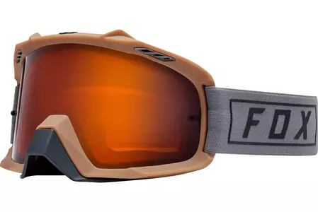 Sive naočale Fox Air Space Enduro - Dvostruka narančasta leća-1