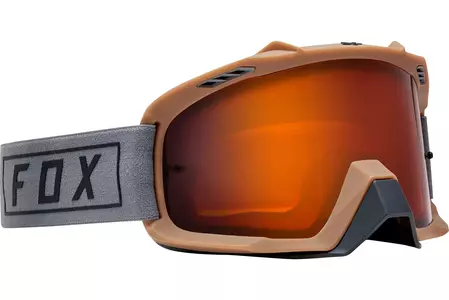 Sive naočale Fox Air Space Enduro - Dvostruka narančasta leća-2