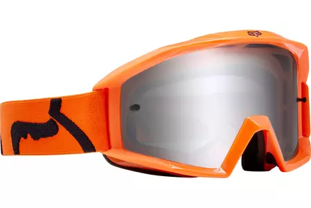 Fox Junior Main Race narančaste naočale - prozirna leća-2