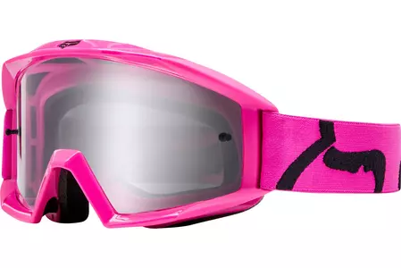 Gogle Fox Junior Main Race Pink - szyba Clear-1