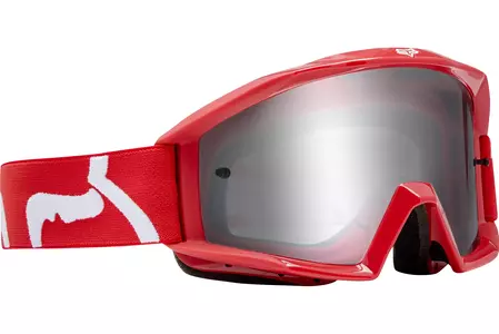 Gafas Fox Main Race Rojo - Lente transparente-2