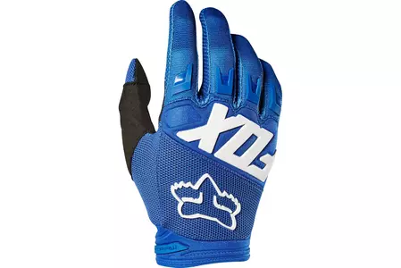 Rękawice motocyklowe Fox Junior Dirtpaw Race Blue YL-1