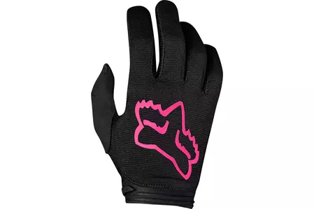 Rękawice motocyklowe Fox Junior Lady Dirtpaw Mata Black/Pink YL-1