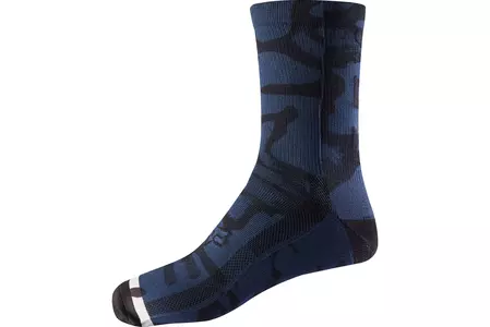 Fox 8 Print tamnoplave/sive S/M čarape-1