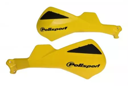 "Polisport Sharp Lite" rankų apsaugų rinkinys geltonas-2