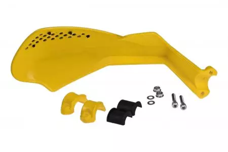 Polisport Sharp Lite komplet ščitnikov za roke rumene barve-4