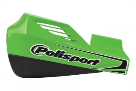 Polisport MX Rocks Alu groene handbeschermer set-1