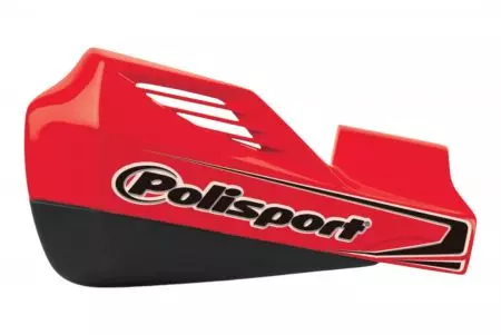 Polisport MX Rocks Alu komplet ščitnikov za roke rdeča-1